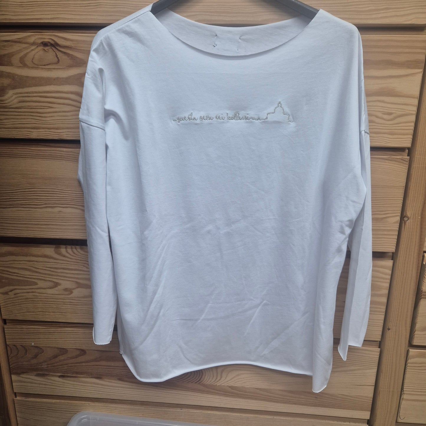 T-SHIRT LUNGA DONNA - QUESTA SERA SEI BELLISSIMA