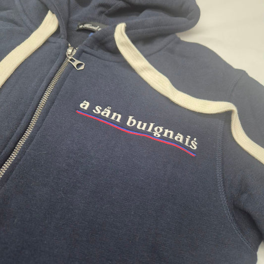 FELPA ZIP - A SAN BULGNAIS