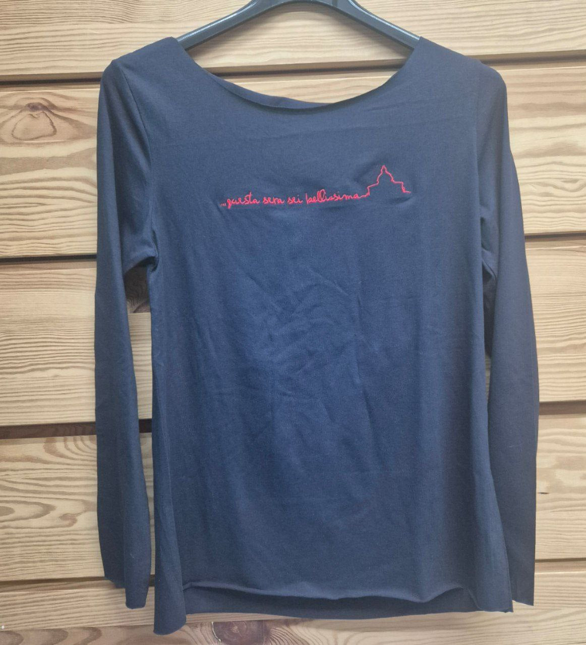 T-SHIRT LUNGA DONNA - QUESTA SERA SEI BELLISSIMA