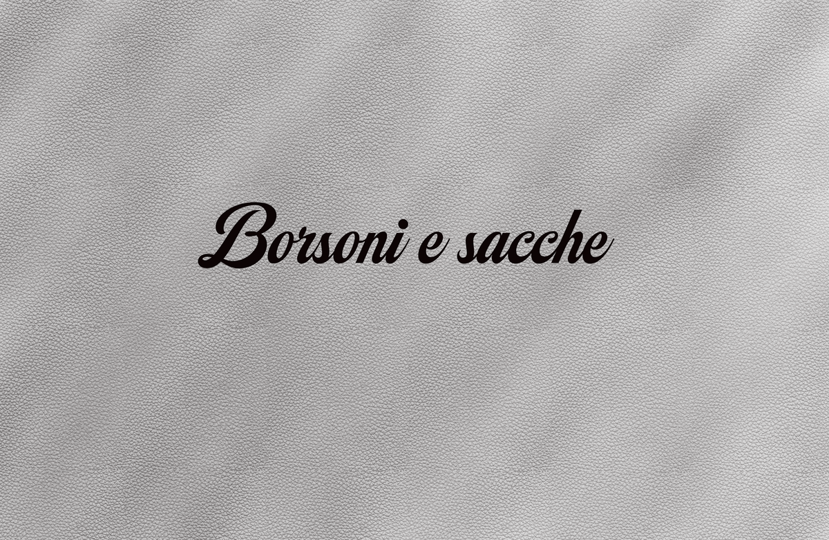 BORSONI E SACCHE