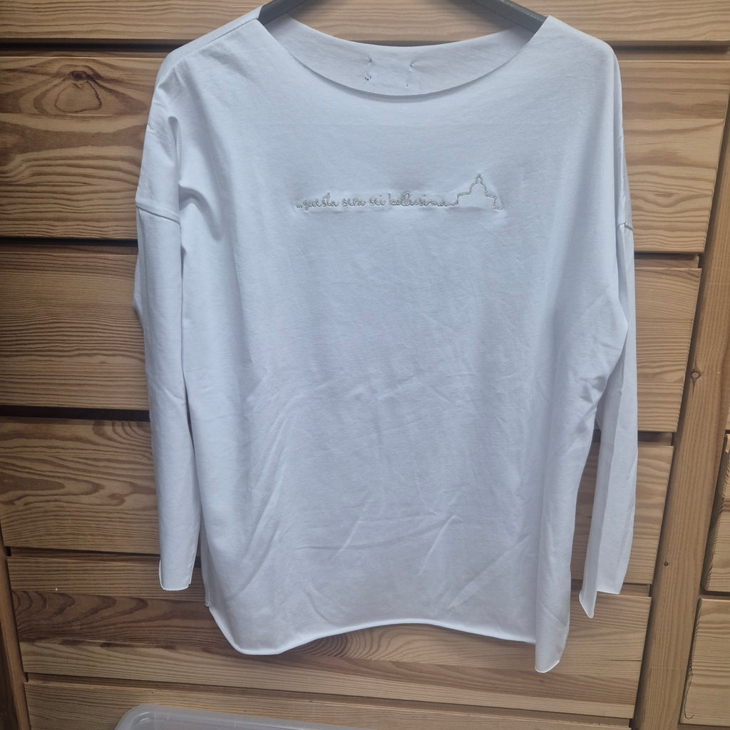 T-SHIRT LUNGA DONNA - QUESTA SERA SEI BELLISSIMA