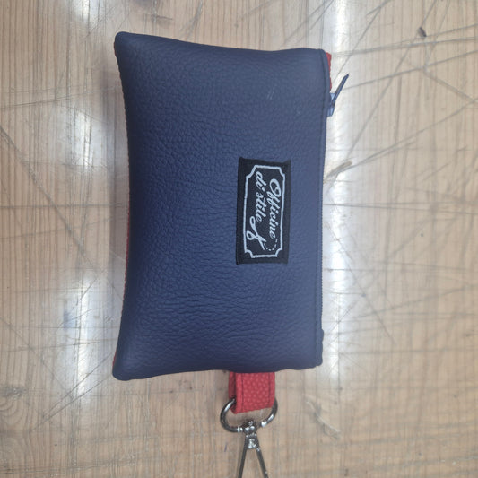 PORTACHIAVI - BLU E ROSSO