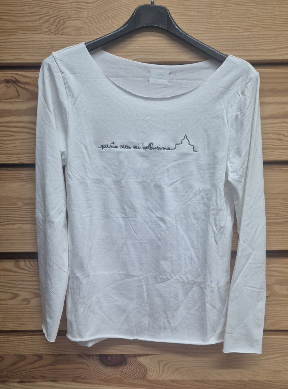 T-SHIRT LUNGA DONNA - QUESTA SERA SEI BELLISSIMA