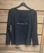 T-SHIRT LUNGA DONNA - QUESTA SERA SEI BELLISSIMA