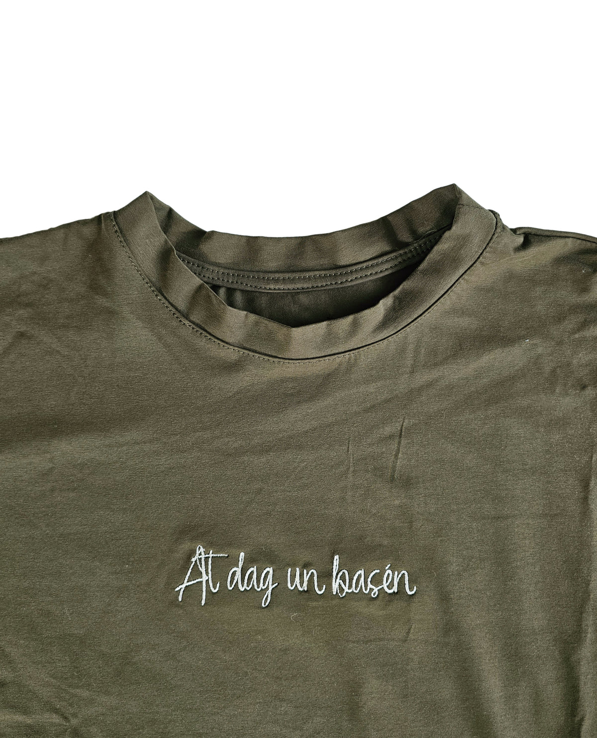 T SHIRT MANICA CAMPANA VERDE MILITARE AT DAG UN BASEN